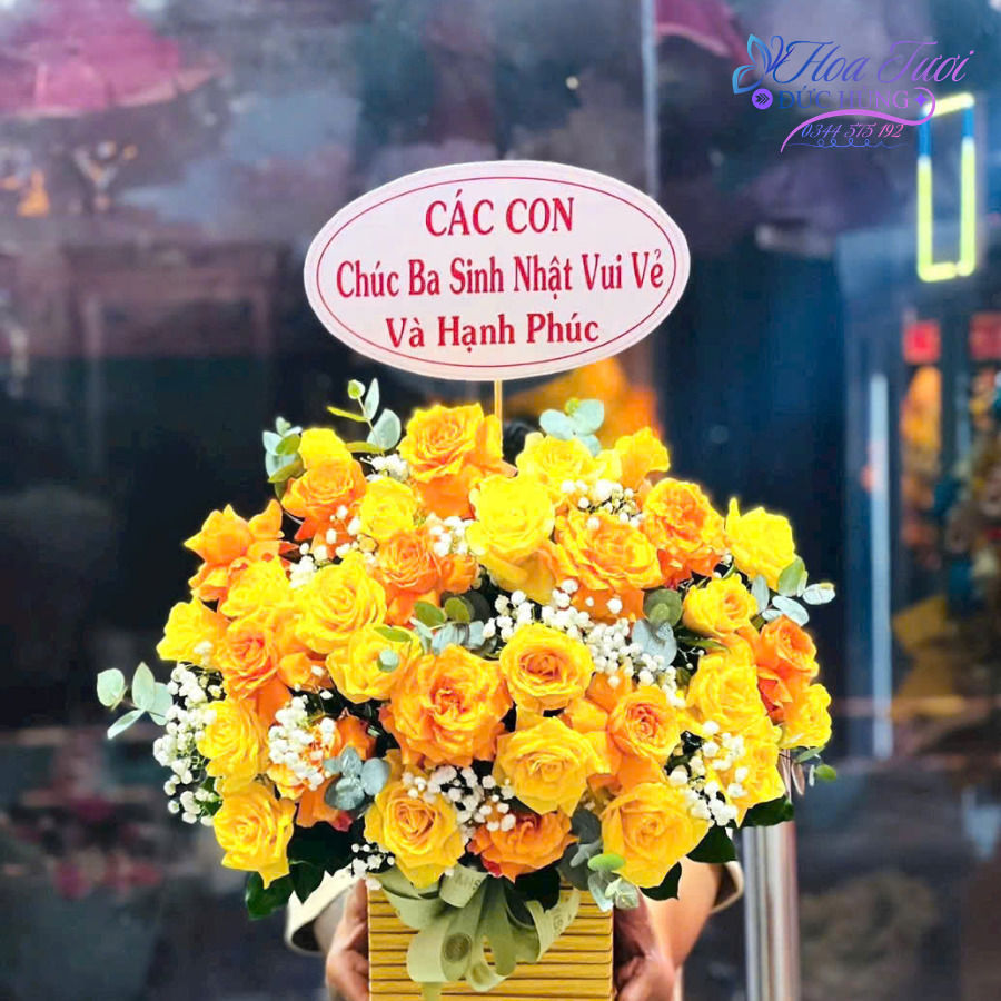 Đặt Giỏ Hoa Sinh Nhật GH029